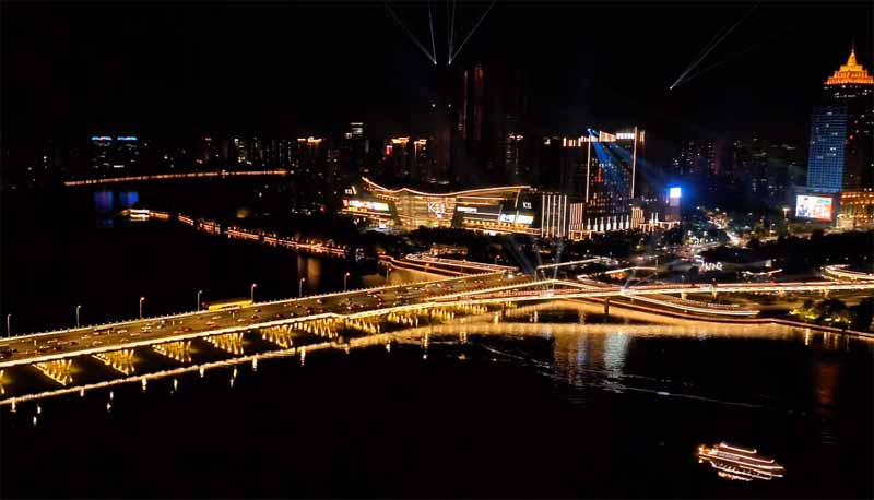 沈阳璀璨夜景、梦幻灯光拉满国庆氛围感